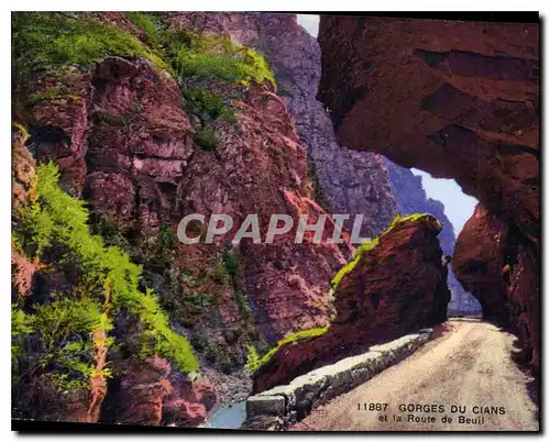 Ansichtskarte AK Gorges du Cians et la Route de Beuil