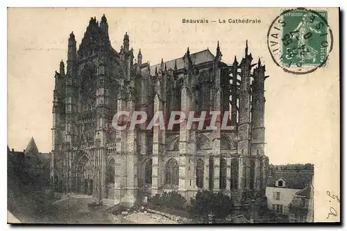 Cartes postales Beauvais La Cathedrale