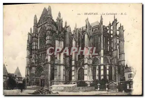 Cartes postales Beauvais La Cathedrale