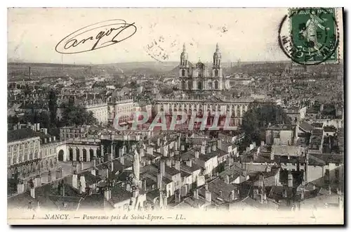 Cartes postales Nancy Panorama pris de Saint Epure