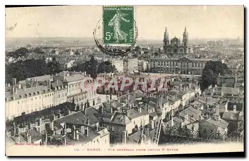 Cartes postales Nancy Vue Generale prise Depuis St Epvre