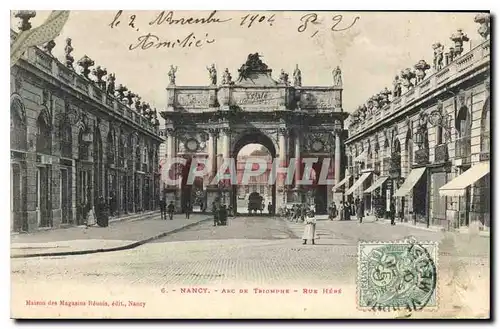 Cartes postales Nancy Arc de Triomphe