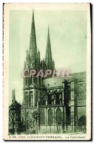 Cartes postales Clermont Ferrand La Cathedrale