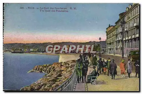 Cartes postales Nice Quiai des Ponchettes RM