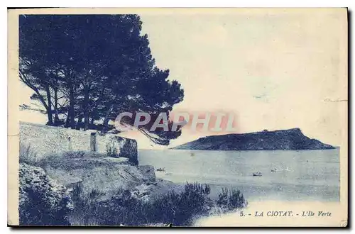 Cartes postales La Ciotat L'Ile Verte