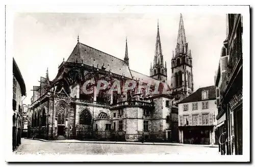 Ansichtskarte AK Moulins L'Abside de la Cathedrale