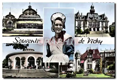 Cartes postales Souvenir de Vichy