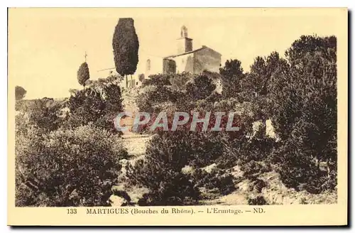 Ansichtskarte AK Martigues Bouches du Rhone L'Ermitage