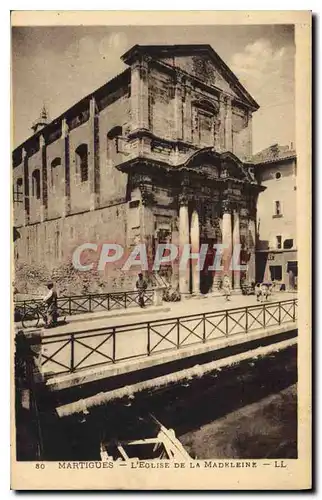 Cartes postales Martigues L'Eglise de la Madeleine