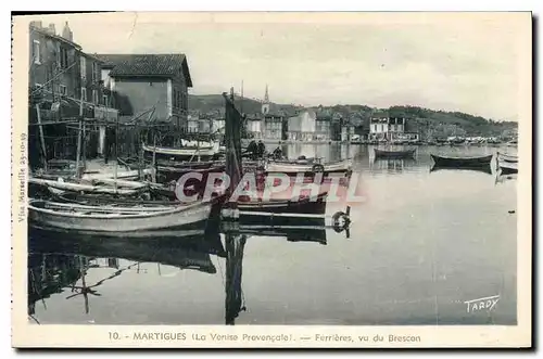 Cartes postales Martigues La Venise Provencale Ferrieres vu du Brescon