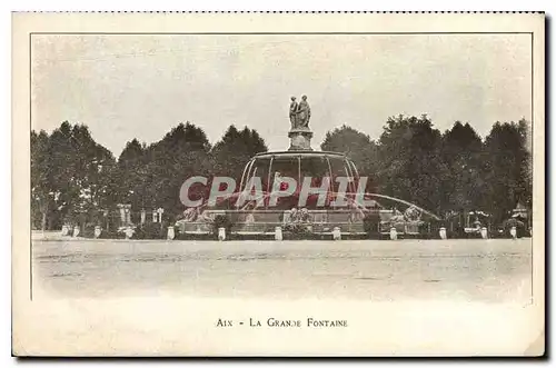 Cartes postales Aix La Grande Fontaine