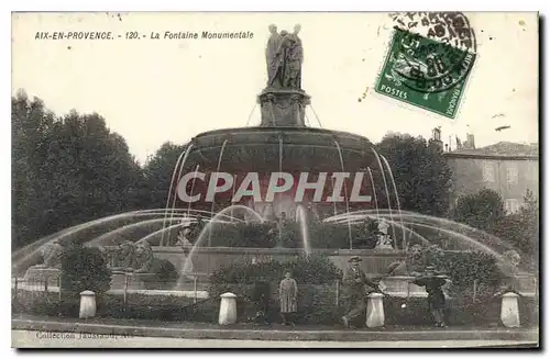 Cartes postales Aix en Provence La Fontaine Monumentale