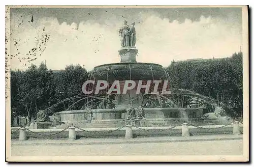 Cartes postales Fontaine de la Rotonde