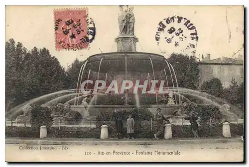 Cartes postales Aix en Provence Fontaine Monumentale