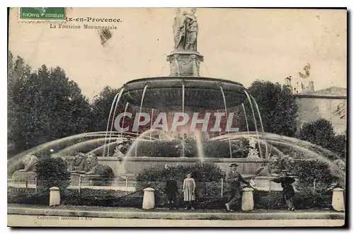 Cartes postales Aix en Provence La Fontaine  Monumentale