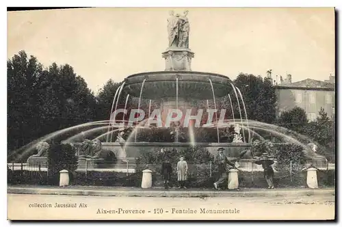 Cartes postales Aix en Provence Fontaine Monumentale