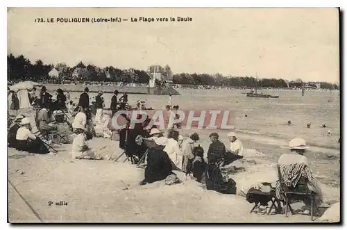 Cartes postales Le Pouliguen Loire Inf La Plage vers la Baule