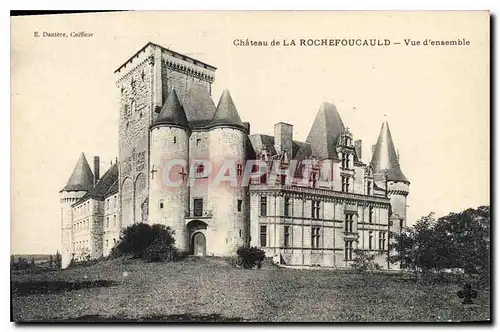 Cartes postales Chateau de La Rochefoucauld Vue d'ensemble