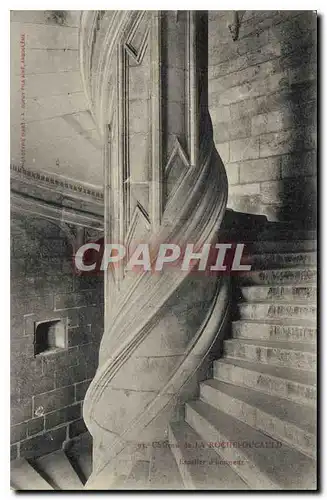 Cartes postales Chateau de la Rochefoucauld Escalier d'honneur