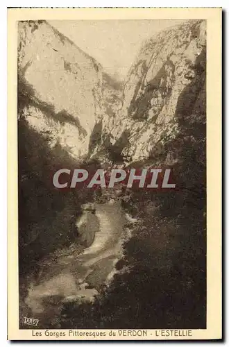 Cartes postales Les Gorges Pittoresque du Verdon L'Estelle