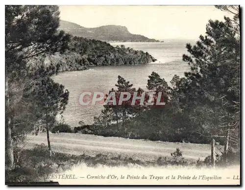 Ansichtskarte AK L'Esterel Corniche d'Or la Point du Trayas et la Pointe de l'Esquillon