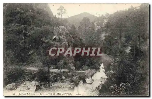 Ansichtskarte AK L'Esterel Les Gorges du Mal Infernet