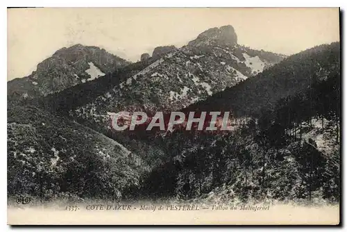 Ansichtskarte AK Cote d'Azur Massif de L'Esterel Vallon du Malinfernal