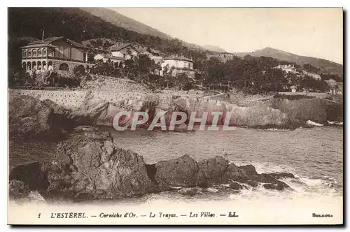 Cartes postales L'Esterel Corniche d'Or Le Trayas Les Villas