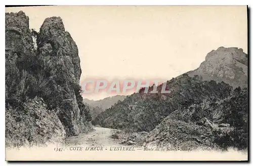 Cartes postales Cote d'Azur L'Esterel Route de la Sainte Baume