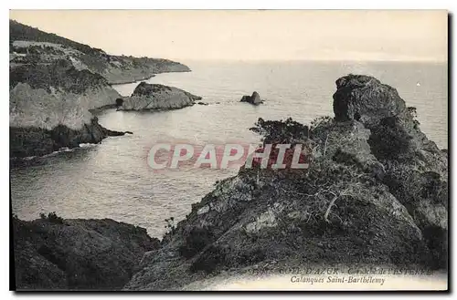 Cartes postales Cote d'Azur Corniche de L'Esterel Calanques Saint Barthelemy