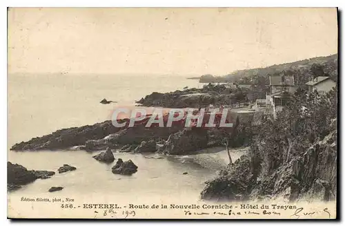 Cartes postales Esterel Route de la Nouvelle Corniche Hotel du Trayas