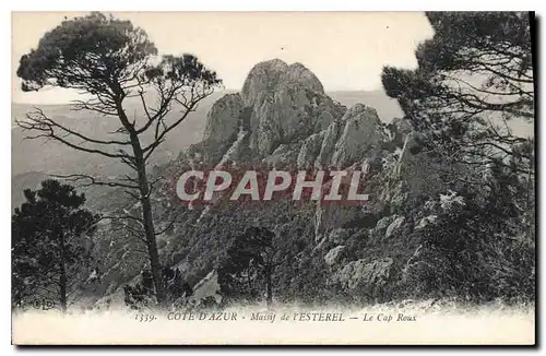 Cartes postales Cote d'Azur Massif de L'Esterel Le Cap Roux