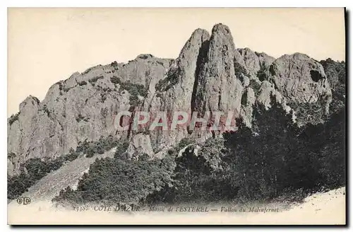 Cartes postales Cote d'Azur Massif de L'Esterel Vallon du Malinfernet