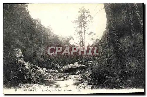 Cartes postales L'Esterel Les Gorges du Mal Infernet