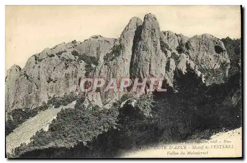 Cartes postales Cote d'Azur Massif de L'Esterel Vallon du Malinfernet