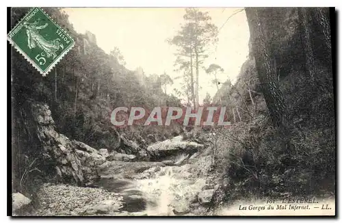 Cartes postales L'Esterel Les Gorges du Mal Infernet