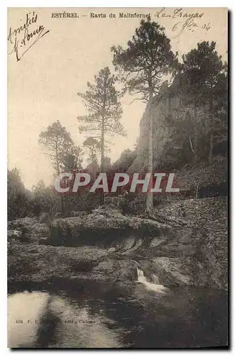 Cartes postales Esterel Ravin du Malinfernet