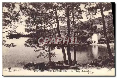 Cartes postales Corniche de L'Esterel La Plage d'Aurelle