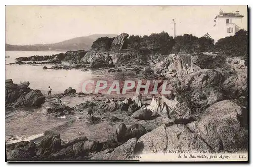 Cartes postales L'Esterel Vue de la Baumette pres Agay