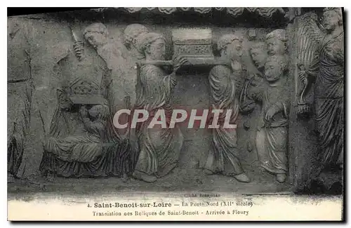 Cartes postales Saint Benoit sur Loire La Porte Nord XI siecle