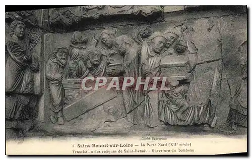 Cartes postales Saint Benoit sur Loire La Porte Nord XII siecle