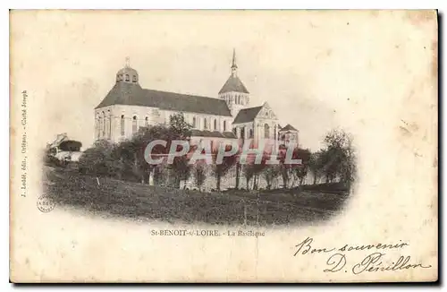 Cartes postales St Benoit s Loire La Basilique