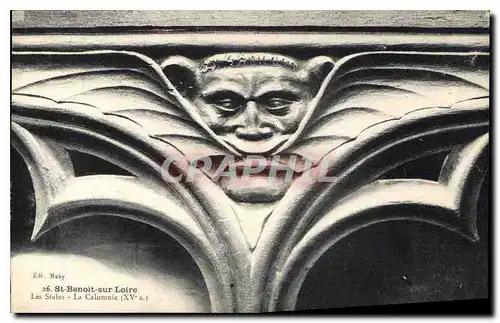 Cartes postales St Benoit sur Loire Les Stales La Calomnie XV