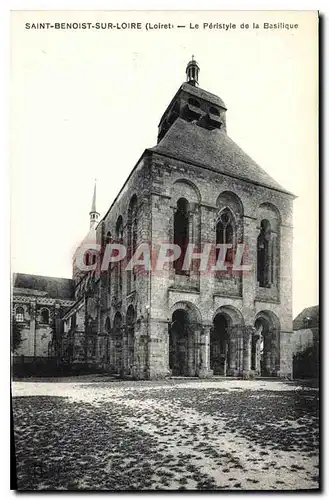 Cartes postales Saint Benoit sur Loire Loiret Le Peristyle de la Basilique