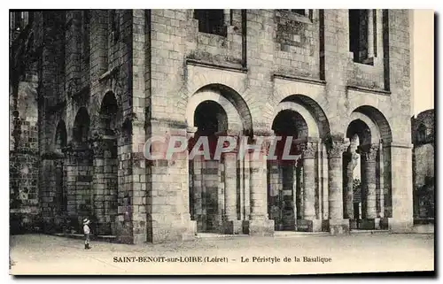 Cartes postales Saint Benoit sur Loire Loiret Le Peristyle de la Basilique