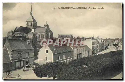 Cartes postales Saint Benoit sur Loire Loiret Vue generale