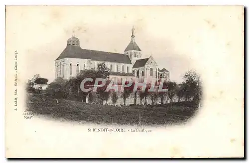 Ansichtskarte AK St Benoit s Loire La Basilique