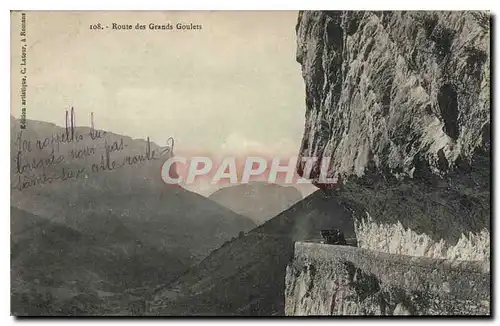 Cartes postales Route des Grands Goulets