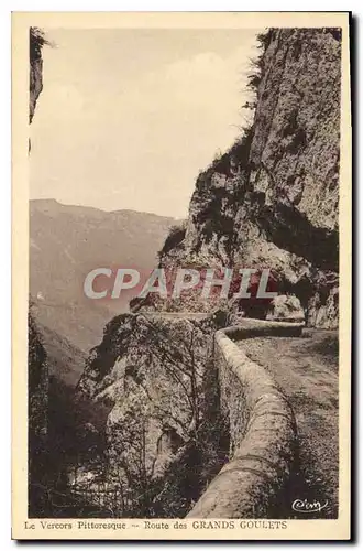 Ansichtskarte AK Le Vercors Pittoresque Route des Grands Goulets