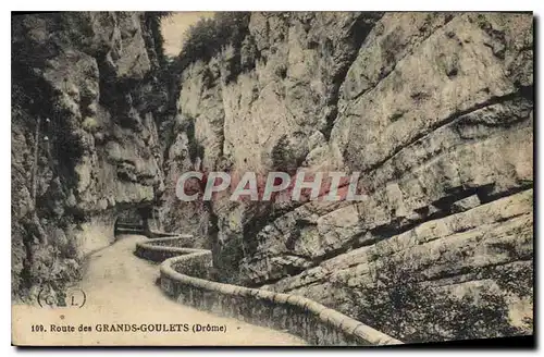 Cartes postales Route des Grands Goulets Drome